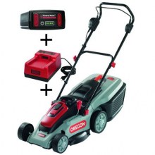 OREGON LM300 Akülü Çim Biçme Makinesi + 4.0 Ah+ C750